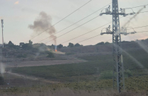 سمع دوي صفارات انذار في يافا اللد والرملة 